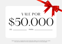 Tarjeta de Regalo 50k