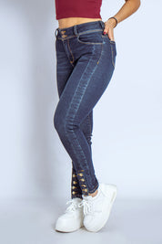 Jean  Skinny Botones - 116019