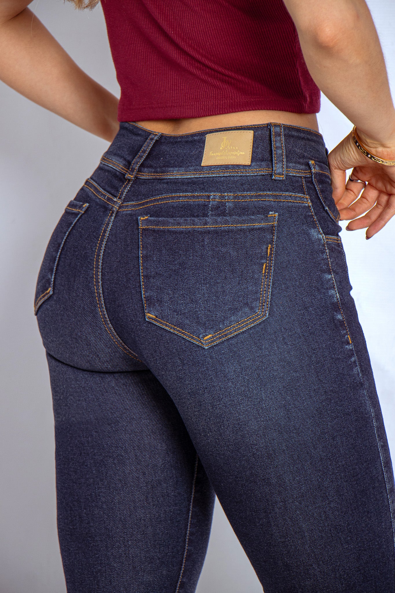 Jean  Skinny Botones - 116019