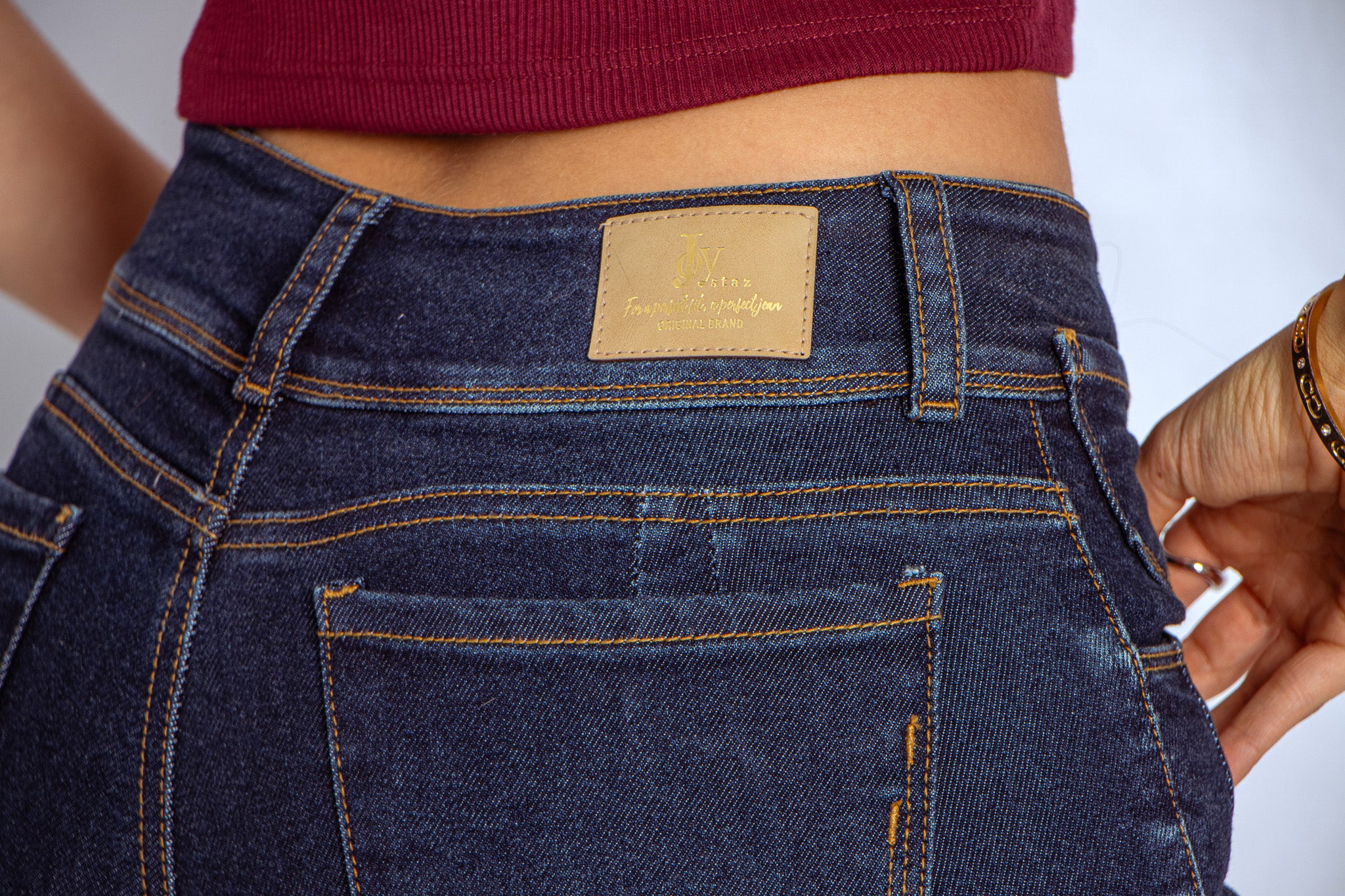 Jean  Skinny Botones - 116019