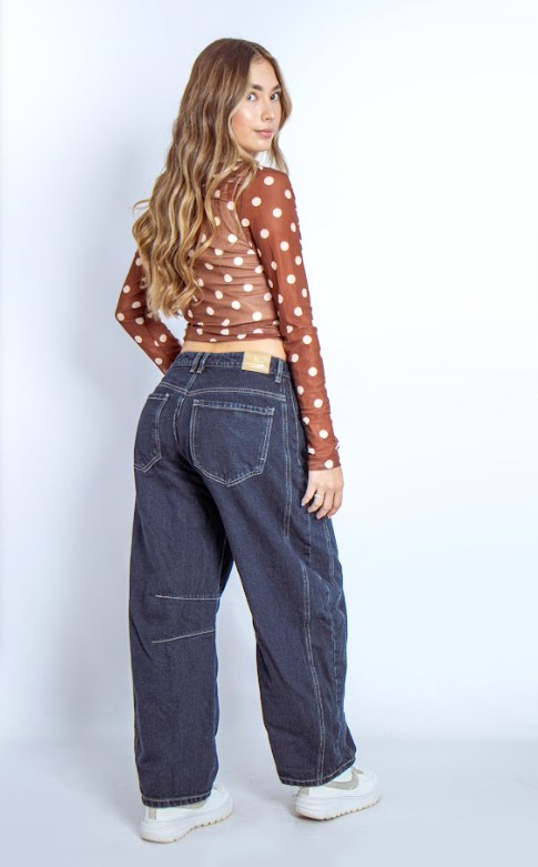 Jean Barrel Fit -716007