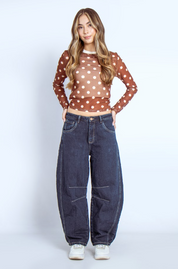 Jean Barrel Fit -716007