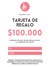 Tarjeta de regalo 100k