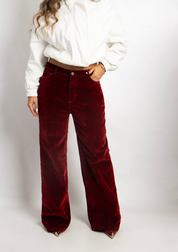 Jean Wide Leg Velvet - 716008