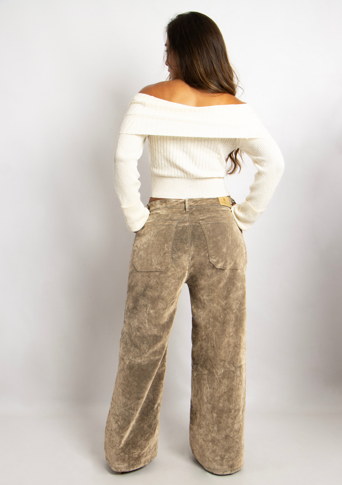 Jean Wide Leg Velvet - 716005