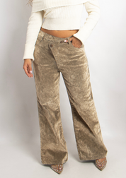 Jean Wide Leg Velvet - 716005