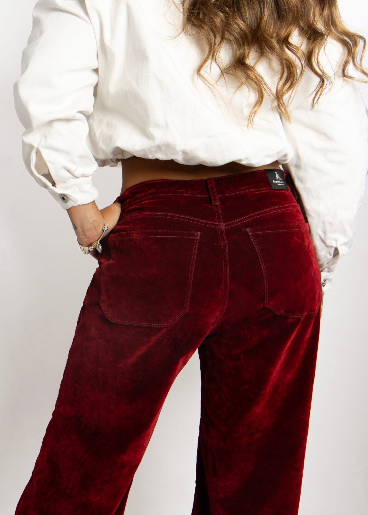 Jean Wide Leg Velvet - 716008