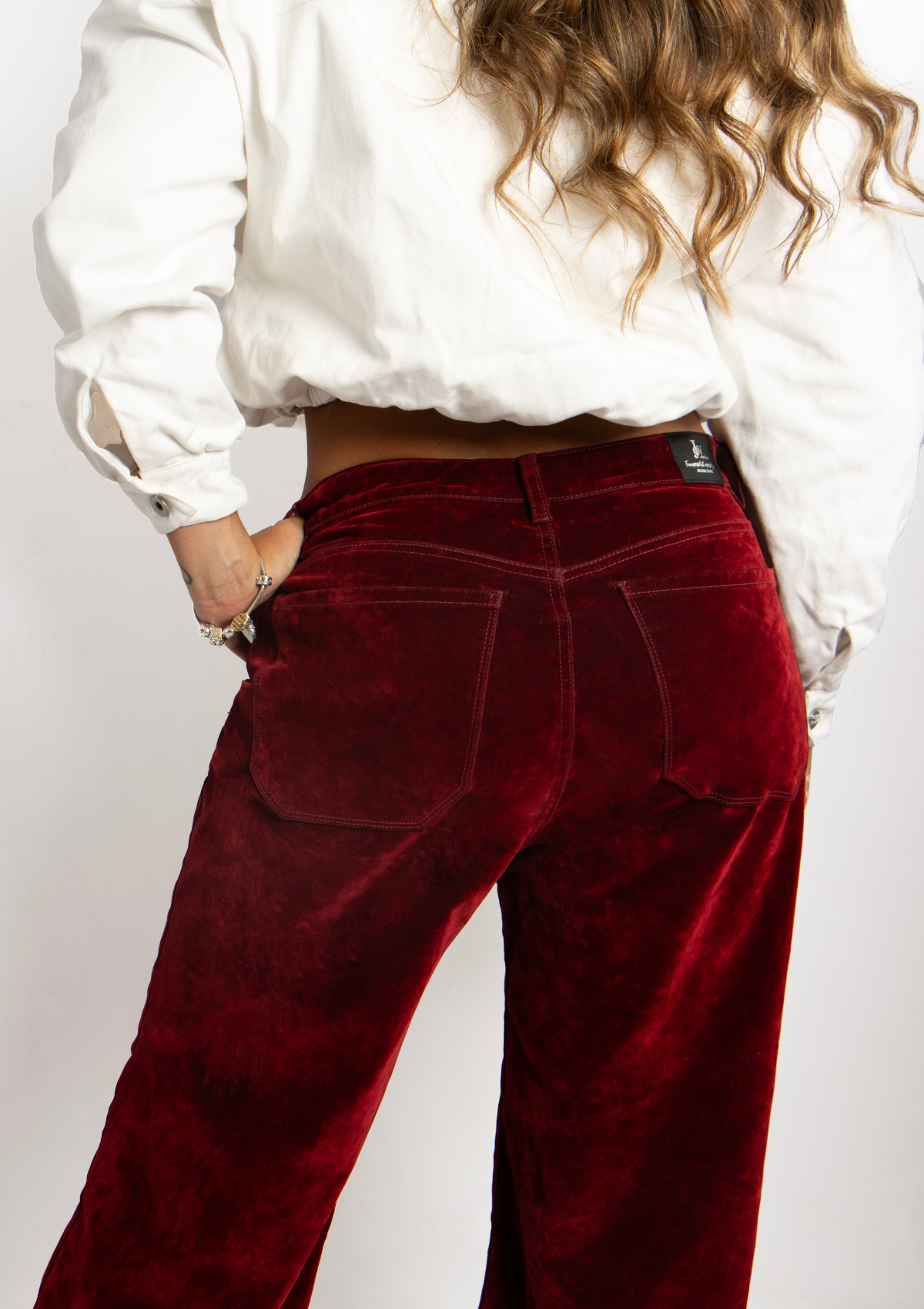 Jean Wide Leg Velvet - 716008