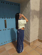 Jean indigo made in col - 716035 PRE ORDER