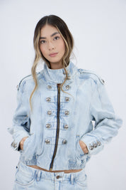 Chaqueta Denim - 7CH604 PRE ORDEN