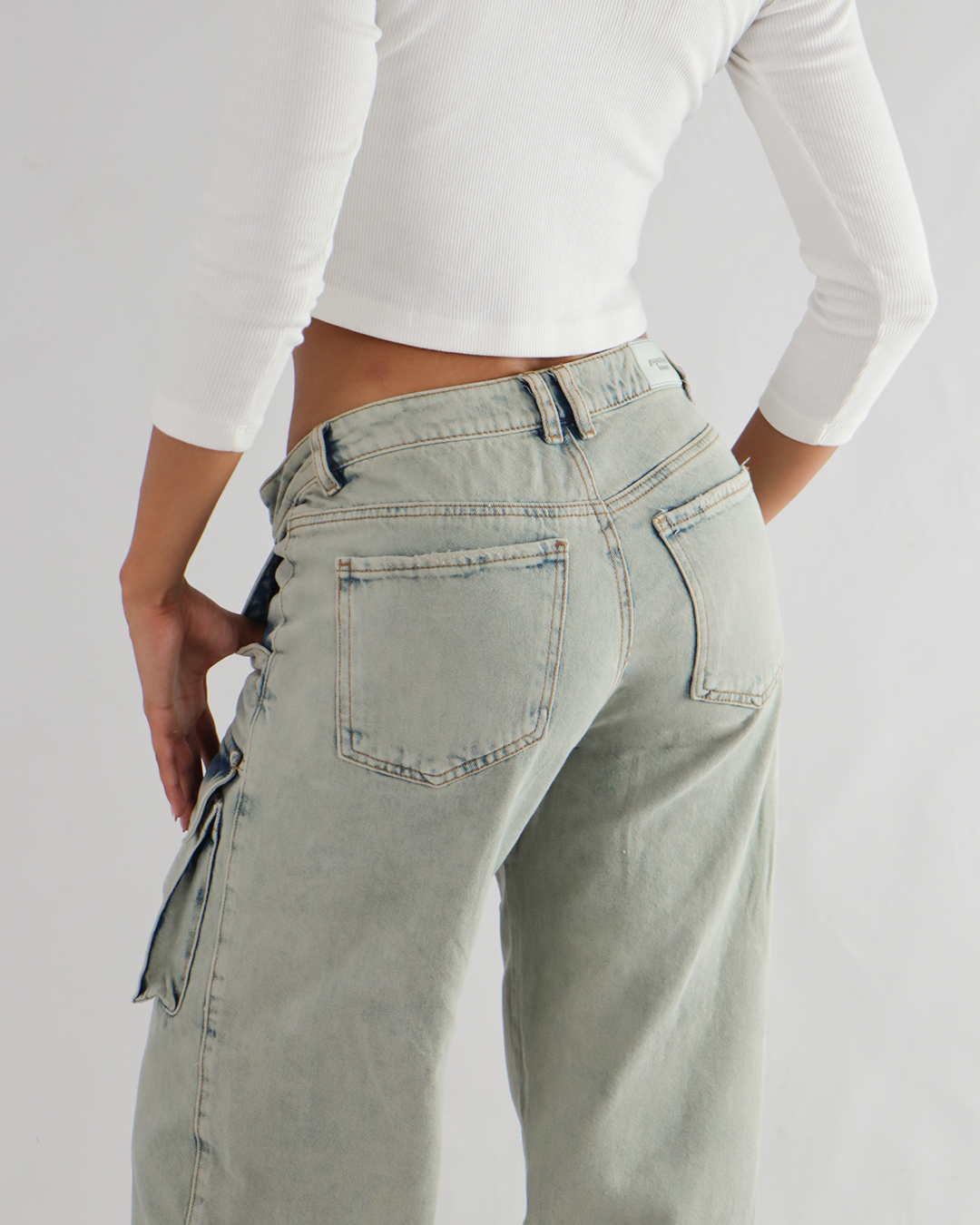 Jean Cargo Moss - 715009
