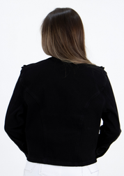 Chaqueta Napoleon Negra - 7CH608 - PREVENTA