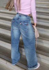 Wide Leg con Tapas - 716040