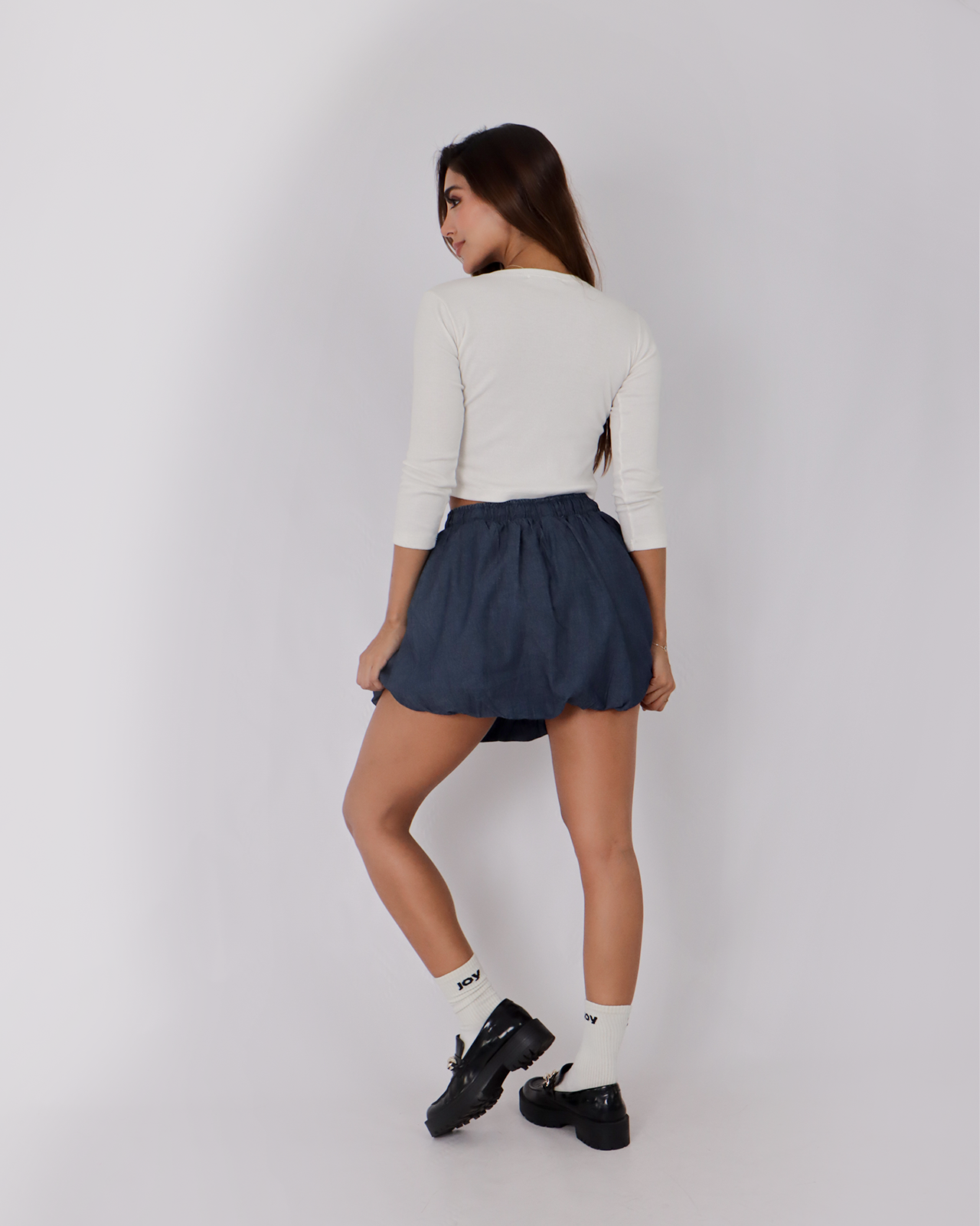 Falda Globo De Indigo - 734006