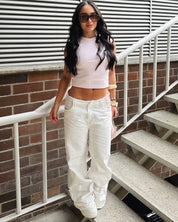 Wide Leg Blanco - 716065
