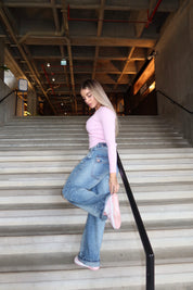 Wide Leg con Tapas - 716040