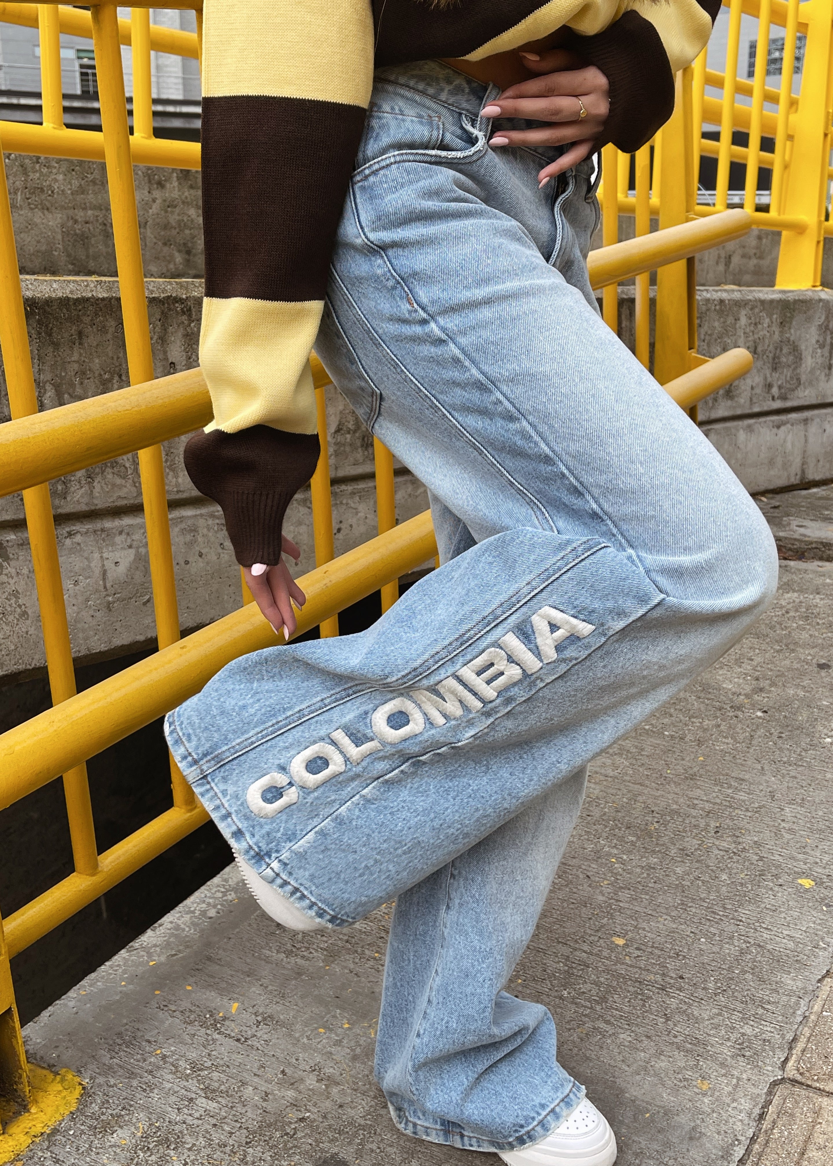 Jean Wide Leg Colombia - 716033 pre - order