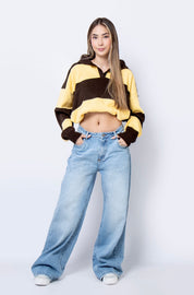 Jean Wide Leg made in col - 716033 pre - order