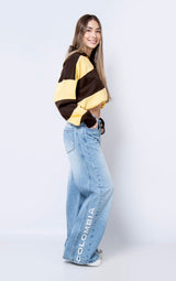 Jean Wide Leg made in col - 716033 pre - order