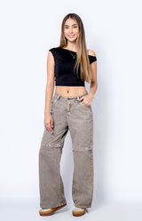 Jean Wide Leg convertible  - 716014