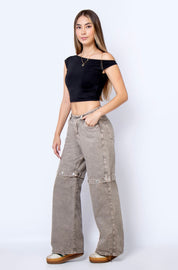 Jean Wide Leg convertible  - 716014