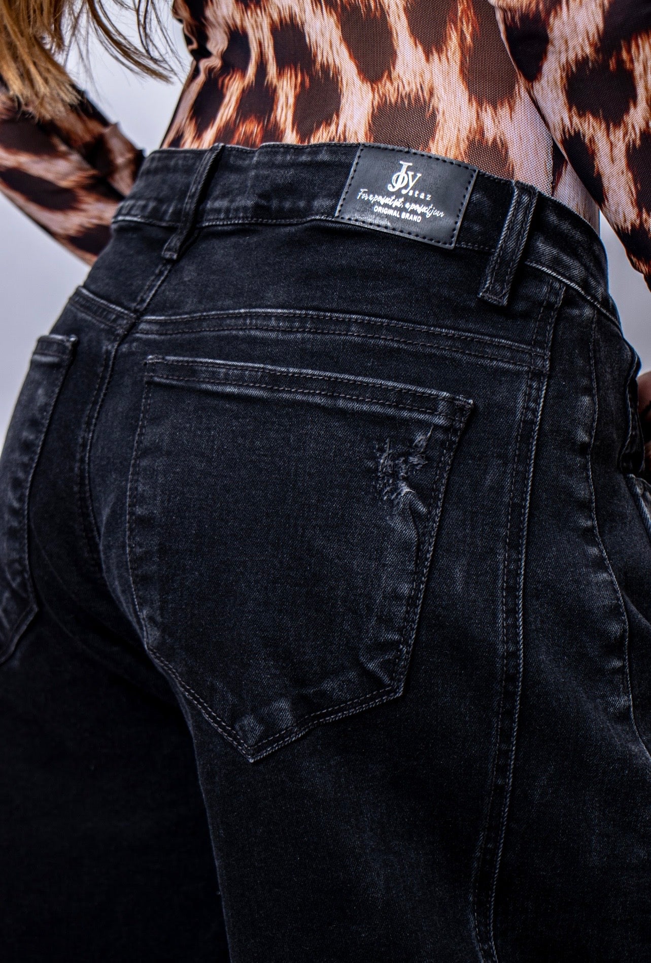 Jean Barrel negro - 716029