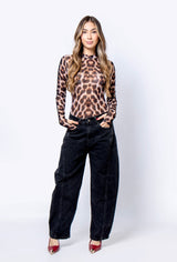 Jean Barrel negro - 716029