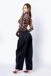 Jean Barrel negro - 716029
