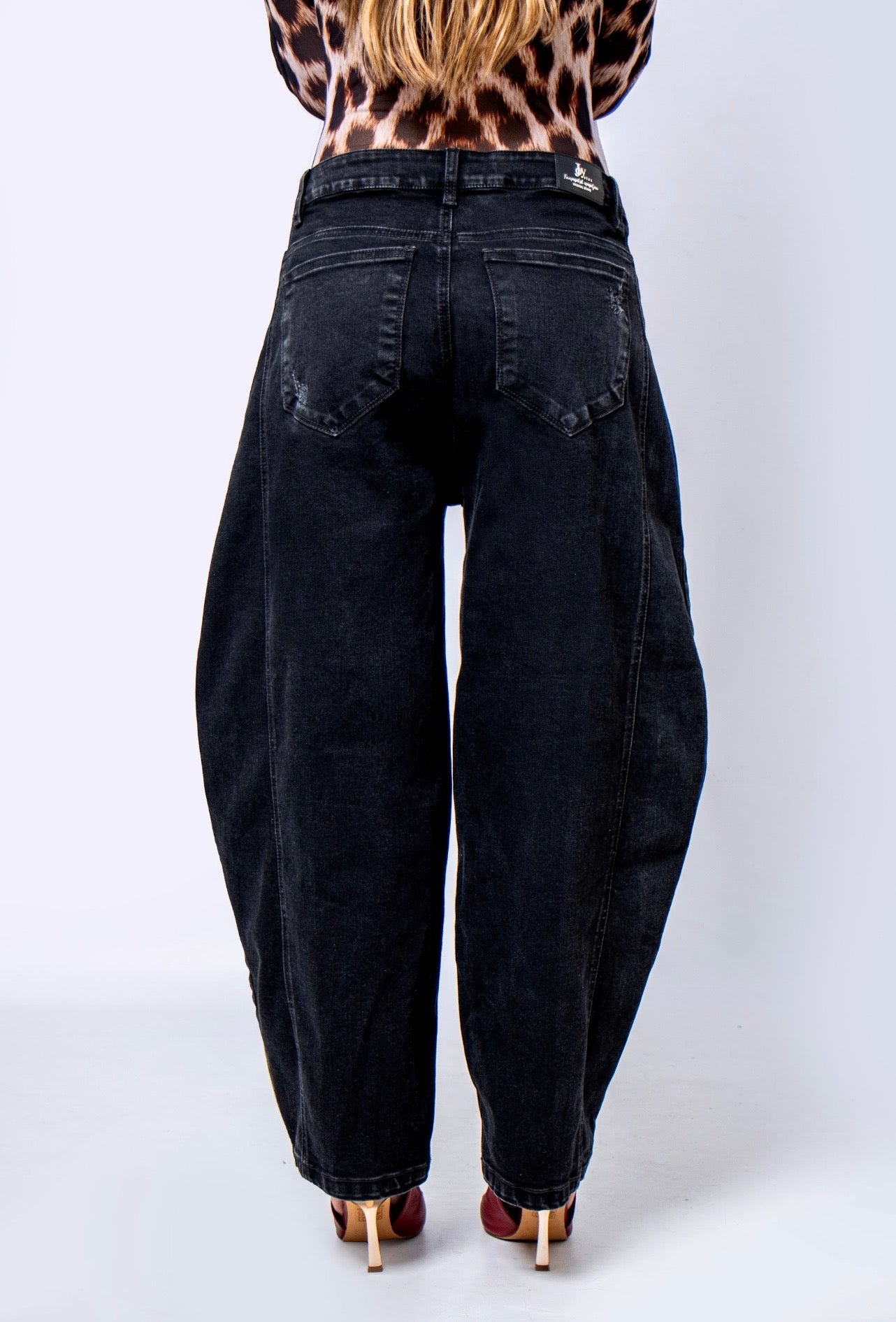 Jean Barrel negro - 716029