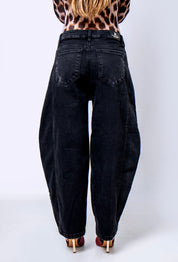 Jean Barrel negro - 716029