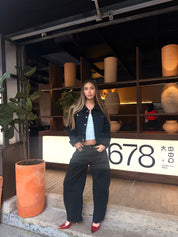 Jean Barrel negro - 716029
