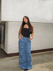Jean Wide Leg  - 716028