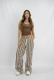 Jean Wide Leg rayas - 716035