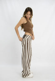 Jean Wide Leg rayas - 716035