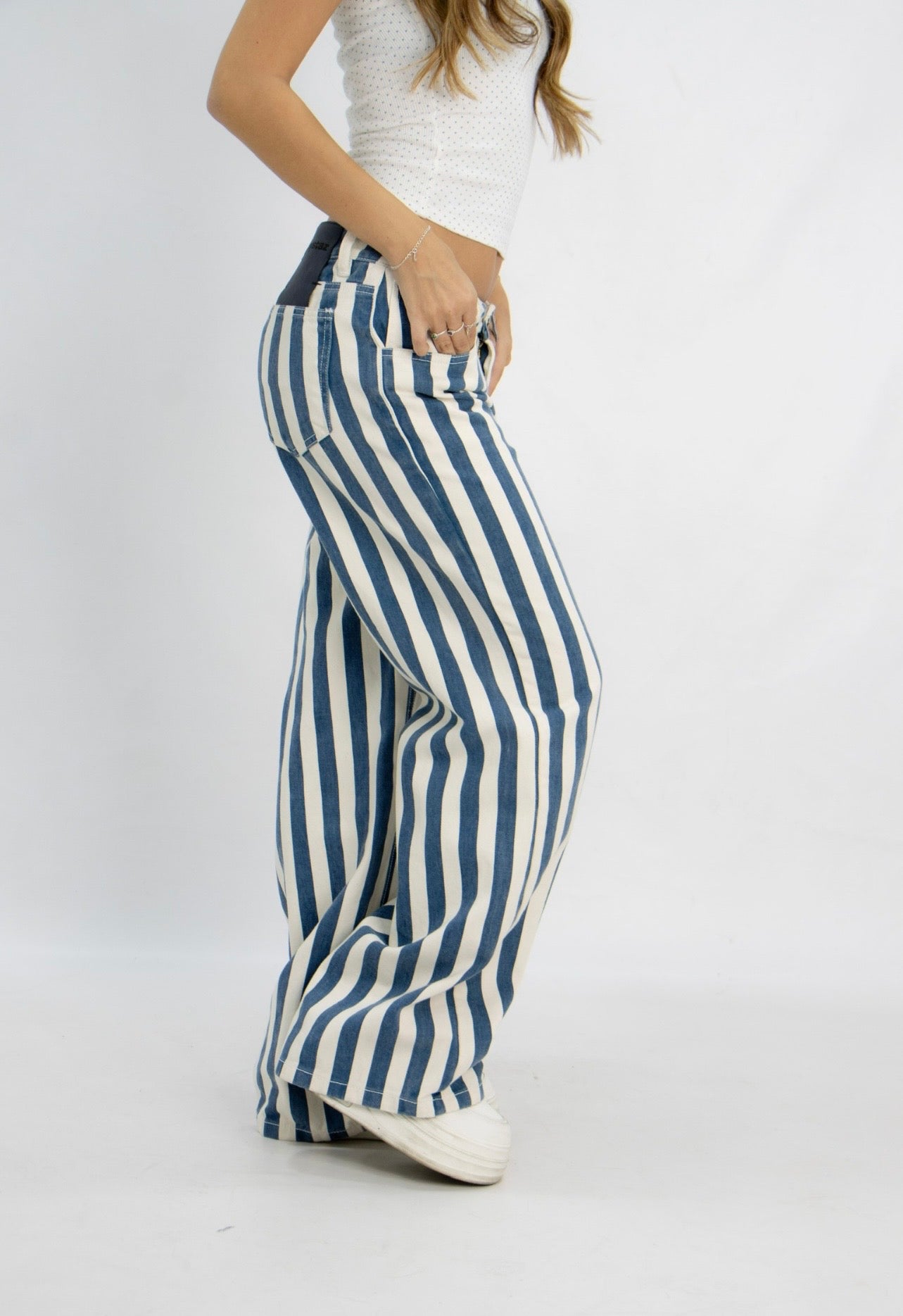 Jean Wide Leg rayas - 716035