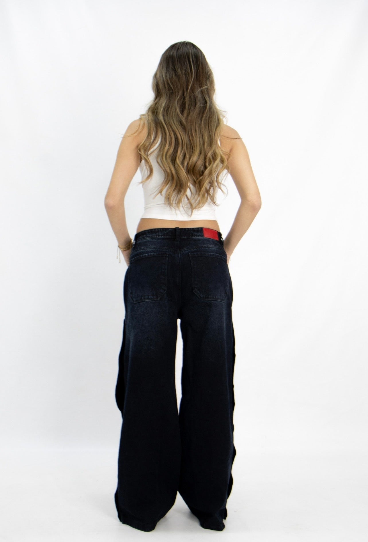 Jean Wide Leg broches  - 716019
