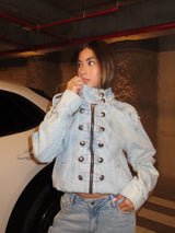 Chaqueta Denim - 7CH604 PRE ORDEN