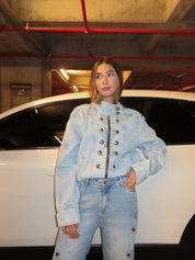 Chaqueta Denim - 7CH604 PRE ORDEN