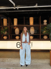 Set Chaleco - Wide Leg P56005