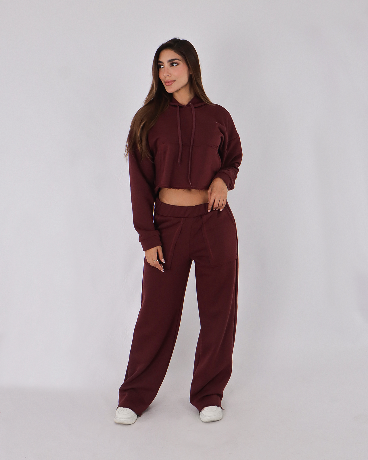 Set En Tela Perchada - P55005
