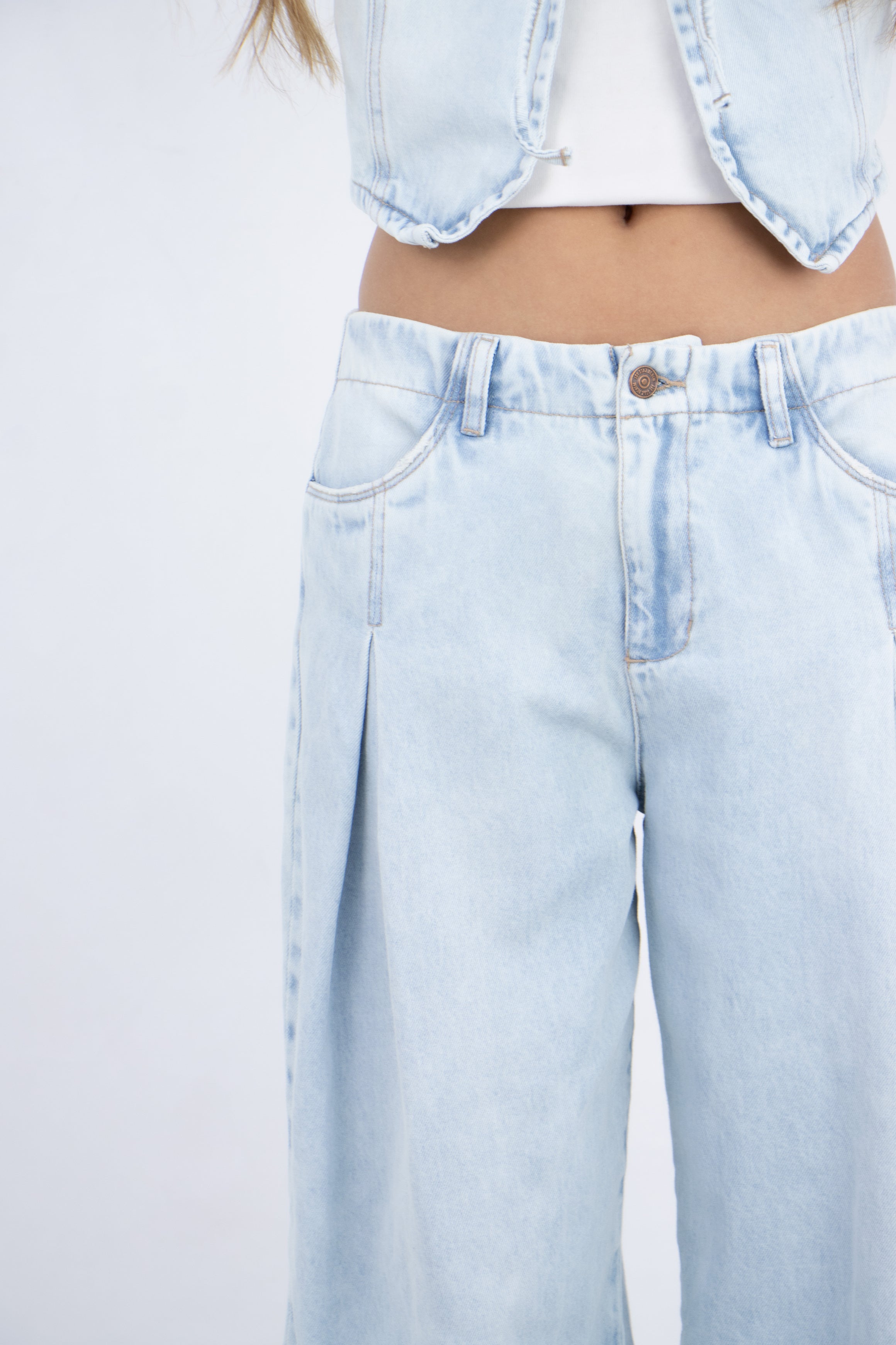 Set Chaleco - Wide Leg P56005