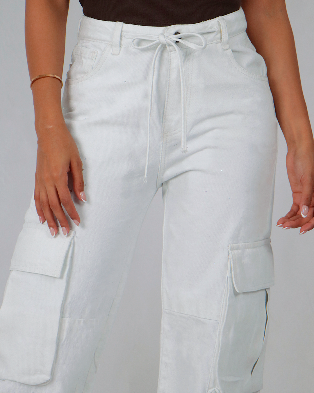 Jean Wide Leg Cargo  - 715054