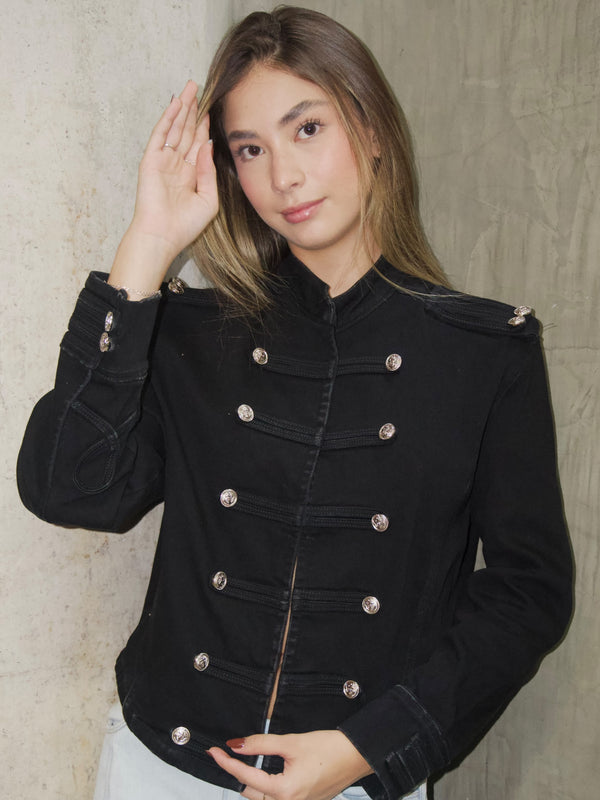 Chaqueta Napoleón Negra