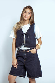Set Chaleco- Bermuda Denim P56000