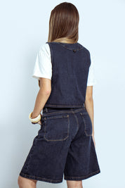 Set Chaleco- Bermuda Denim P56000