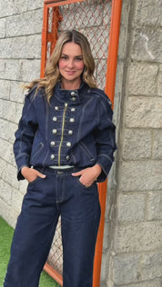 Chaqueta Denim - 7CH604 PRE ORDER