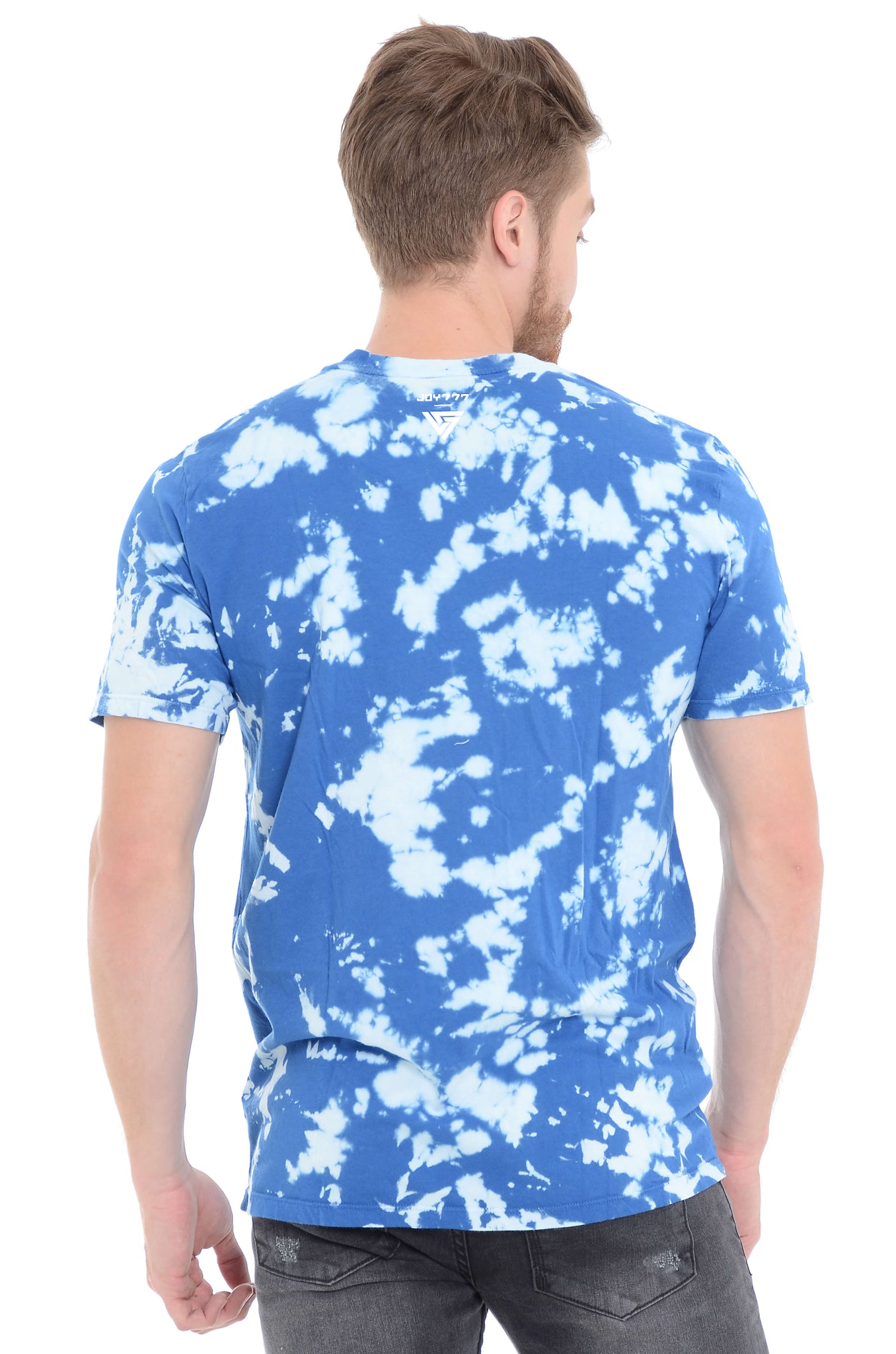 Camiseta Hombre Tie Dye Azul